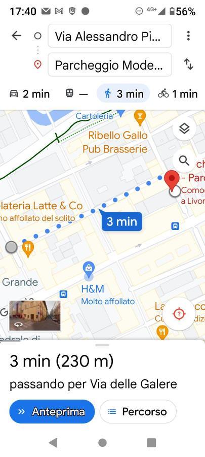 Apartamento Centro E Porto Livorno Exterior foto